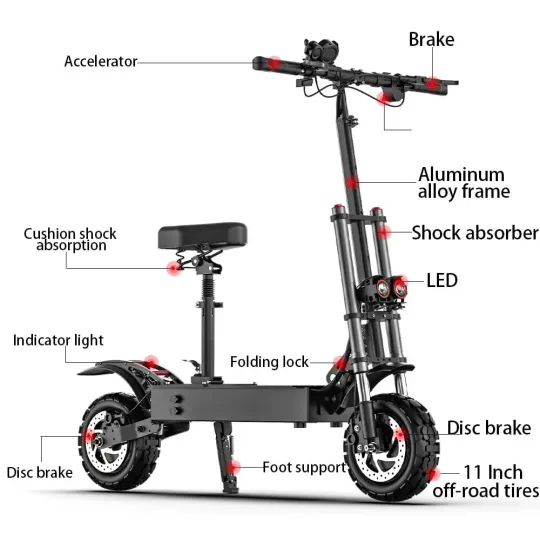 🔥Today Only $29.99🔥Transformer Remote Control Folding Scooter Flash sale