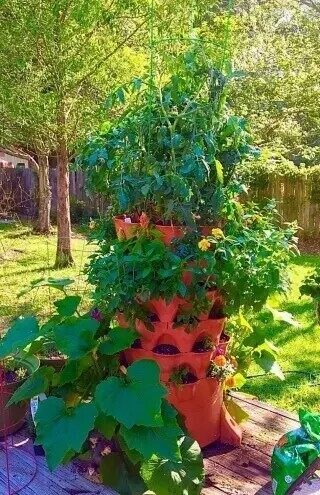 🔥Second one is half price!🌱Rotatable Garden Tower!🌱