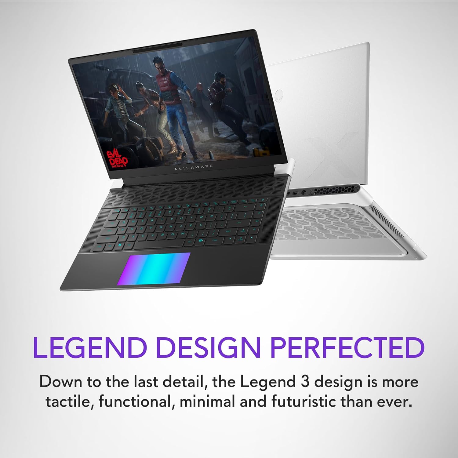 Alienware X16 R2 Gaming Laptop - 16-inch QHD+ 240Hz 3ms Display, Intel Core Ultra 7-155H, 16GB LPDDR5X RAM, 1TB SSD, NVIDIA GeForce RTX 4070 8GB GDDR6, Windows 11 Home, Onsite Service - Lunar Silver