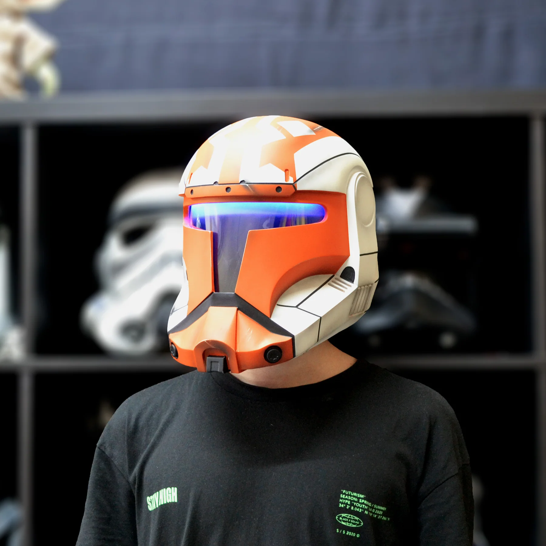 Republic Commando - Ahsoka Helmet with LED