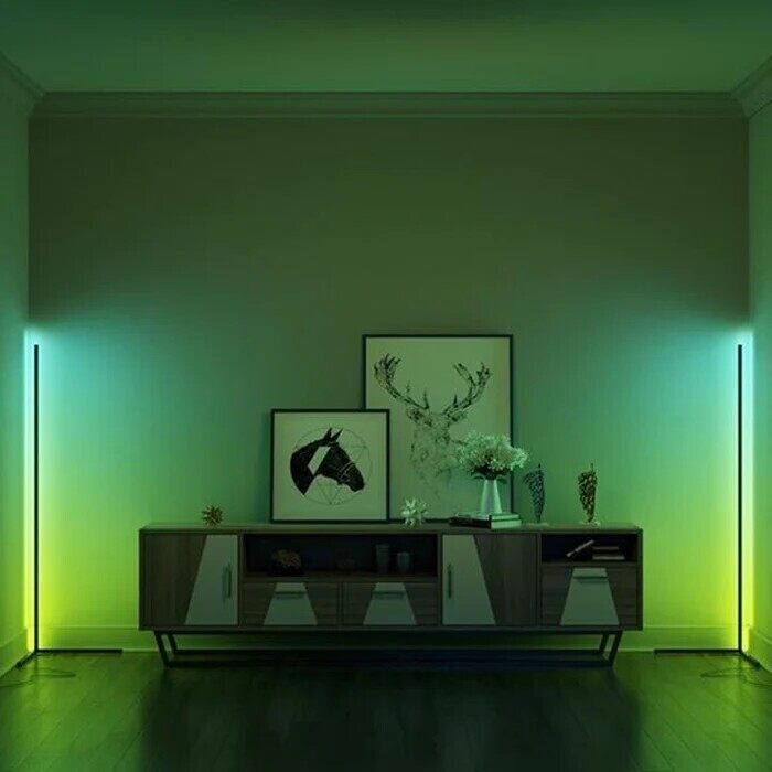 VIBRANT CORNER FLOOR LAMP WITH APP CONTROL