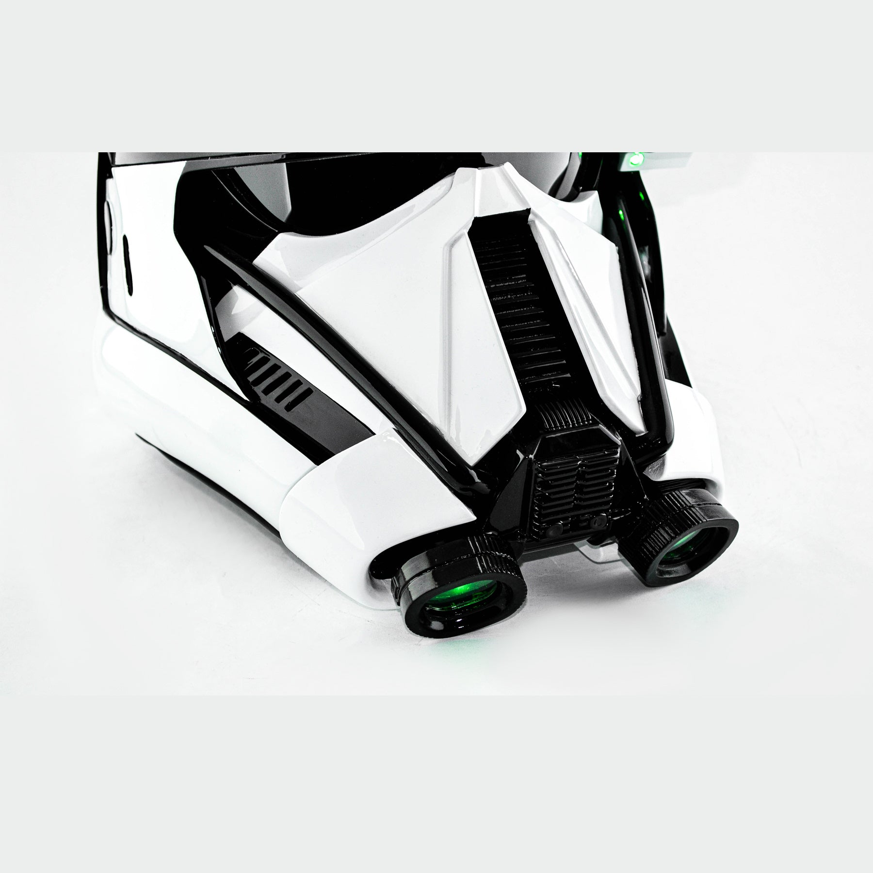 Death Trooper - Ghost Clean Helmet with LED