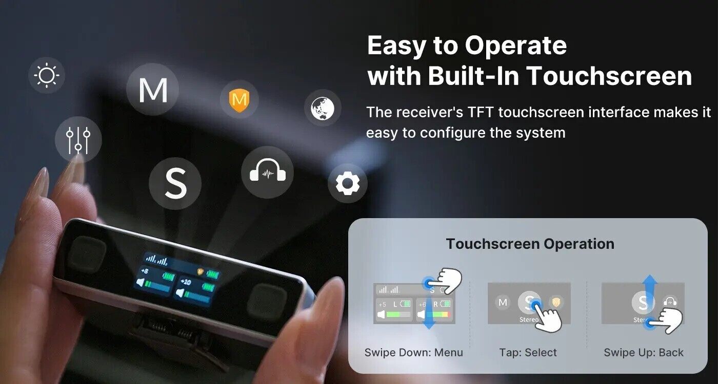 Wireless Lavalier Microphone System