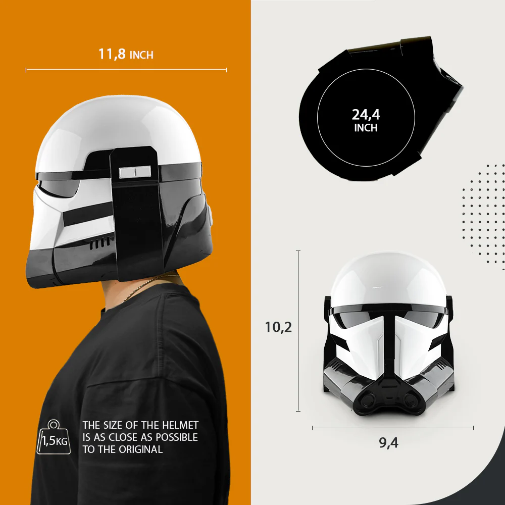 Beskar Stormtrooper Helmet