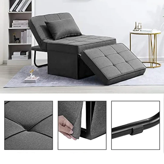 🔥4-in-1 Multi Function Folding Single Sofa Bed🔥