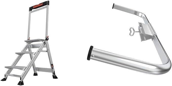 Portable folding ladder