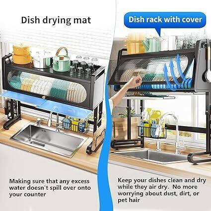 🔥CLEARANCE SALE✨KITCHEN COUNTERTOP STORAGE RACK✨