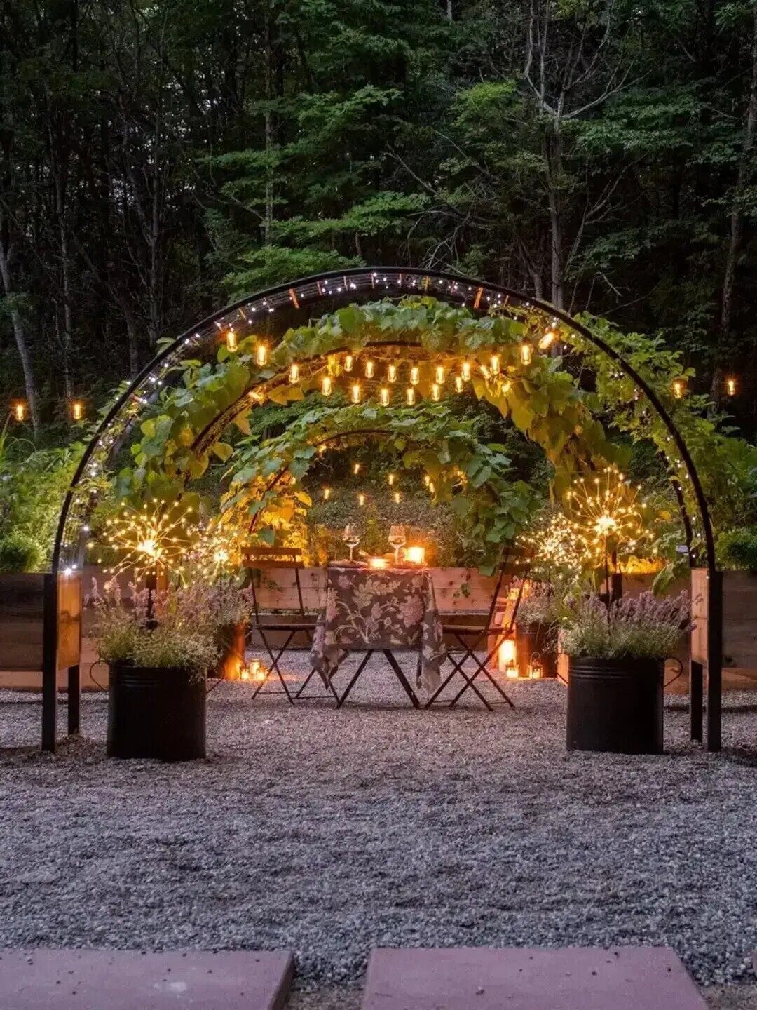 🌷Spring Clearance Sale ⚡ Limited Stock-Only $ 19.99 EACH🔥8' X 2' x 4' Self-Watering Eco-Stained Elevated Planter Box+ Arch Trellis