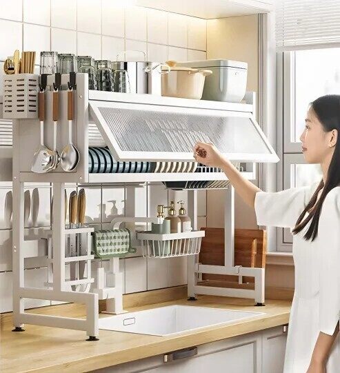 🔥CLEARANCE SALE✨KITCHEN COUNTERTOP STORAGE RACK✨