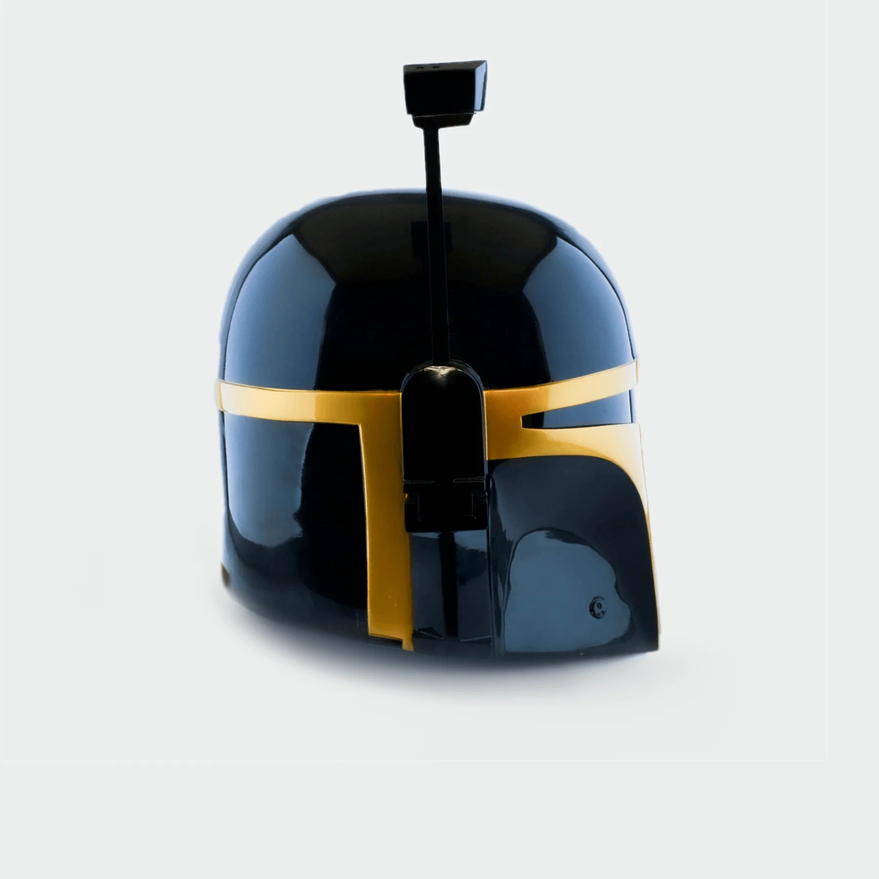 Jango - Black and Gold Helmet with LED