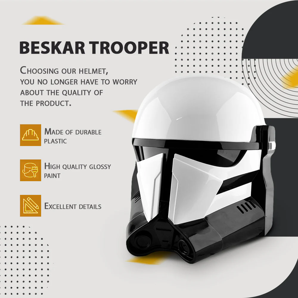 Beskar Stormtrooper Helmet