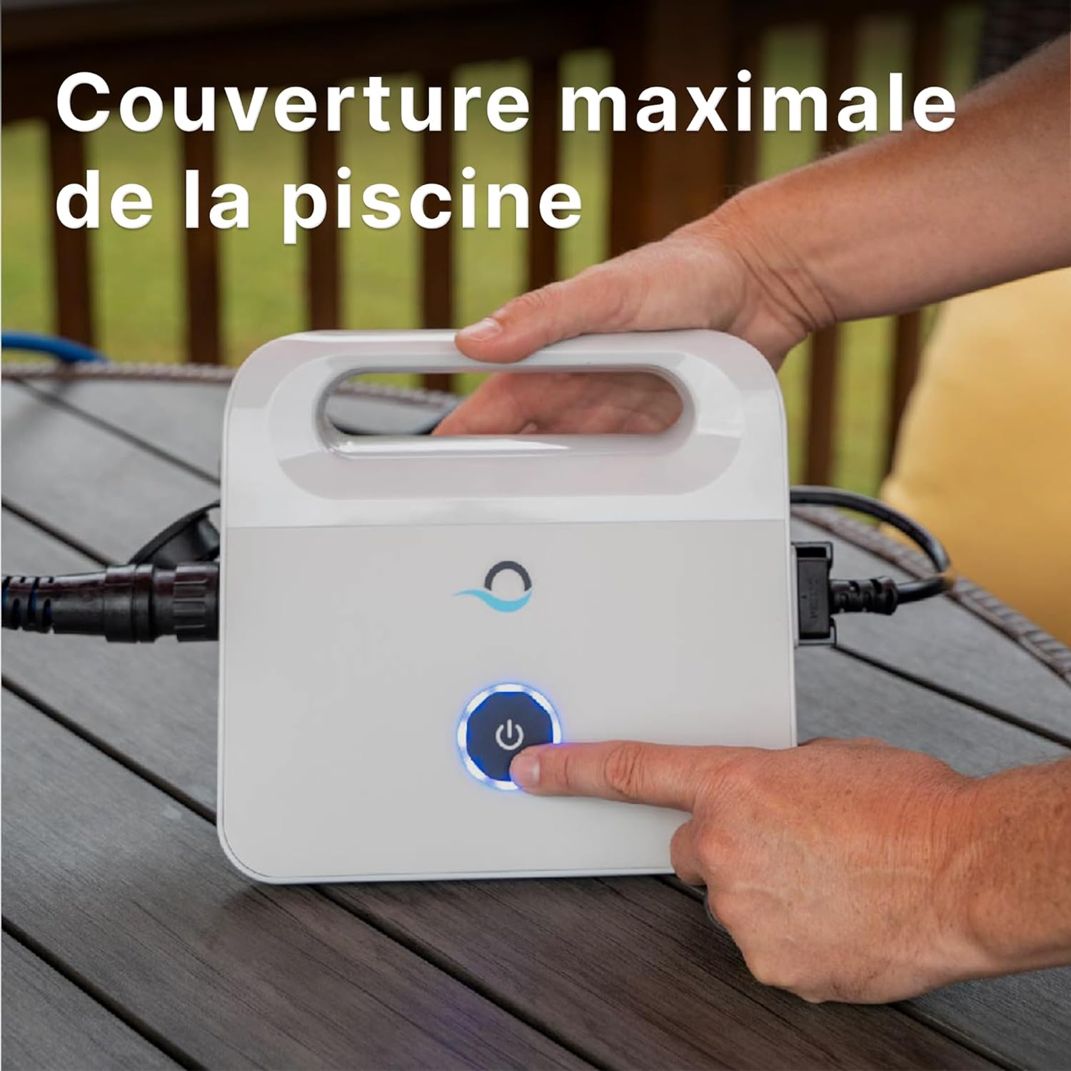 DOLPHIN T60 Electric Pool Cleaner Robot - Wall Cleaning, In-Ground Pool Up to 15 m