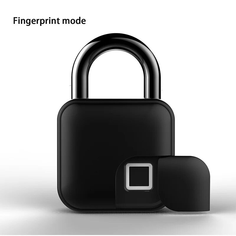 Fingerprint Padlock Tuya Bluetooth Waterproof Smart Padlock Cabinet Lock Cabinet Lock Dormitory Anti-Theft Bag Luggage Lock