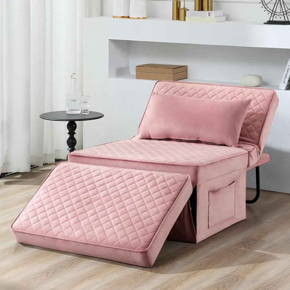 🔥4-in-1 Multi Function Folding Single Sofa Bed🔥