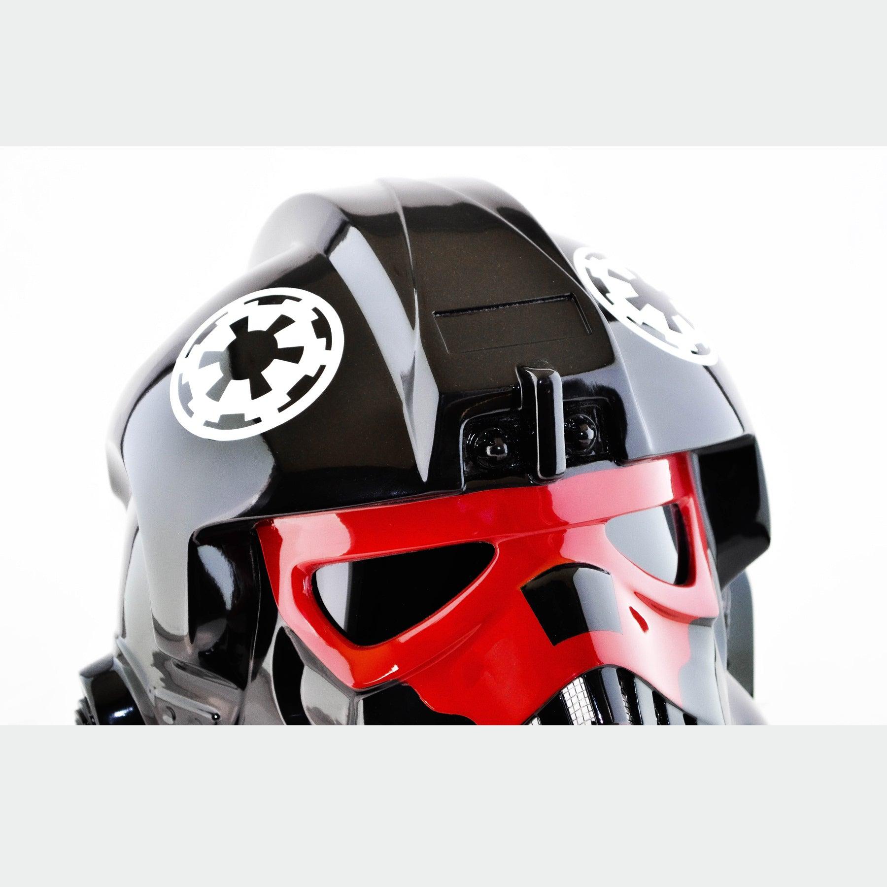 Tie Pilot - Red Skull Helmet