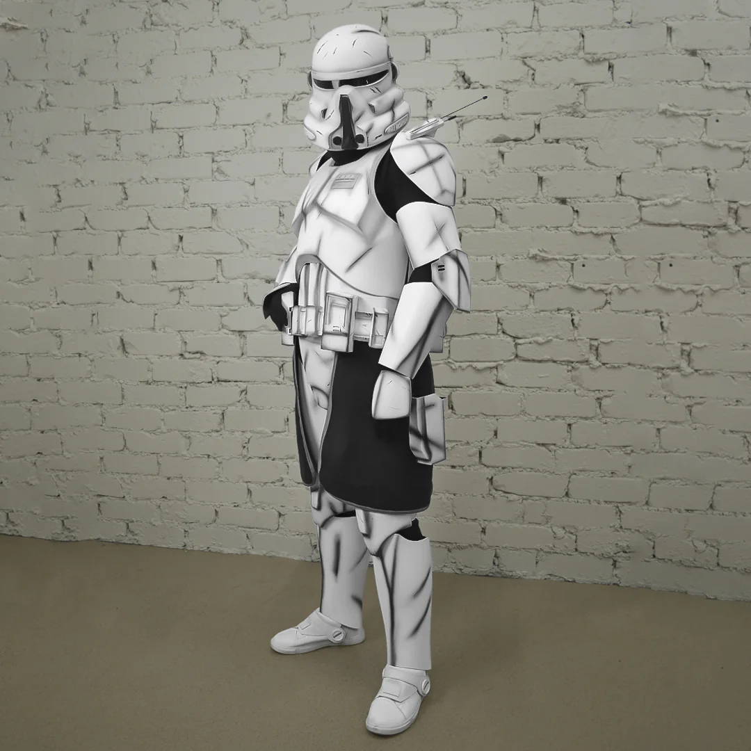 Clone 2 Armor with Kama - Damage