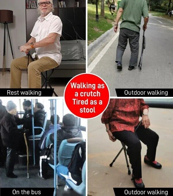 Portable-cane-stool🔥Today Only $29.98🔥