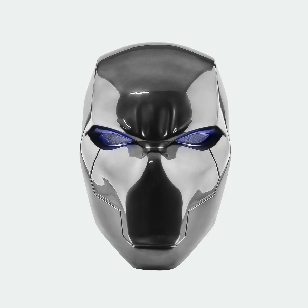 Red Hood Helmet - Chrome