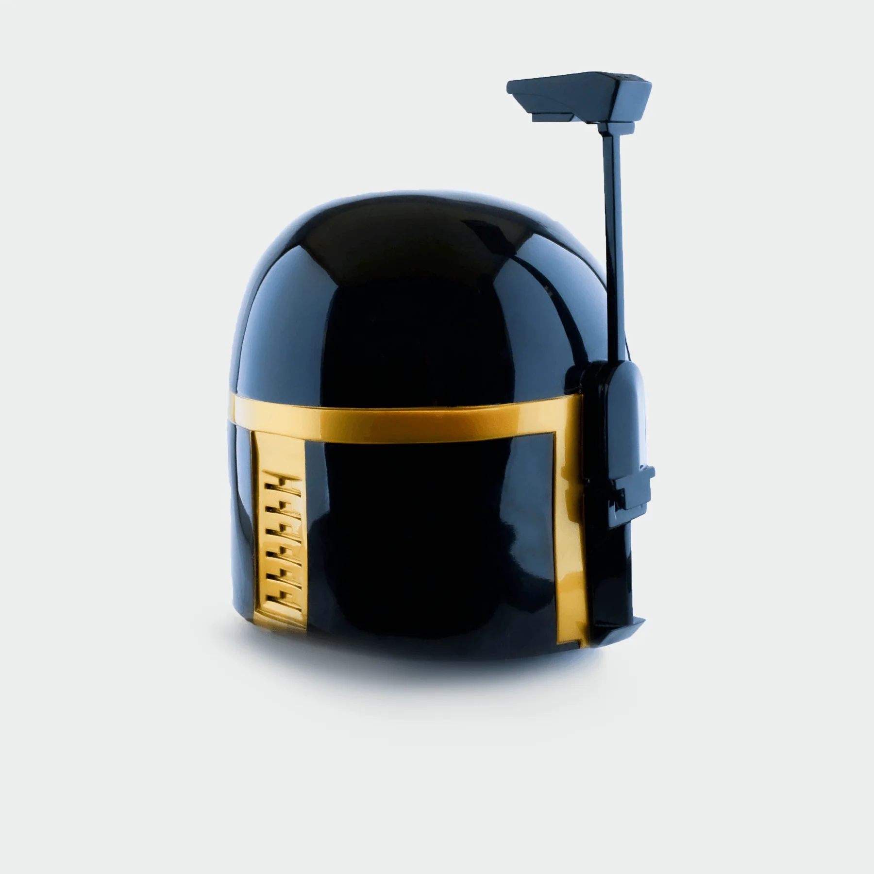 Jango - Black and Gold Helmet with LED