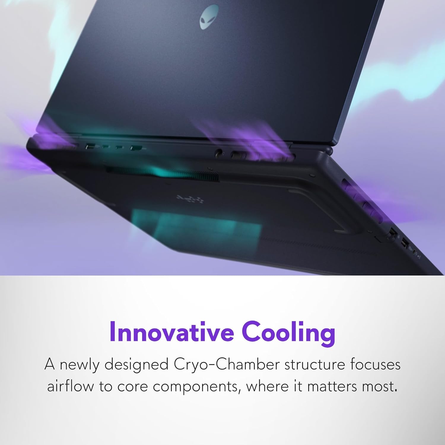 Alienware 18 Area-51 Gaming Laptop AA18250-18.0" WQXGA 300Hz 3ms Display, Intel Core Ultra 9 275HX, NVIDIA GeForce RTX 5080 Graphics, 32GB 2x16GB DDR5, 2TB NVMe M.2 PCIe Gen5 SSD, 2MP FHD IR Camera