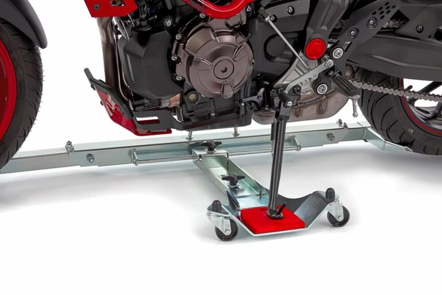 🔥🔥Folding motorcycle rolling stand