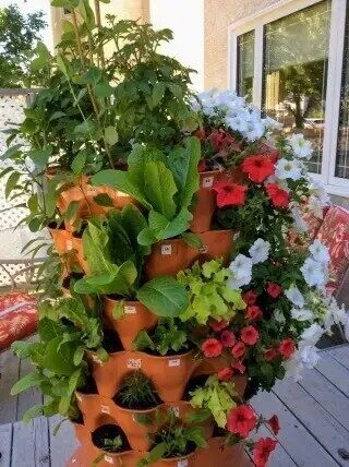 🔥Second one is half price!🌱Rotatable Garden Tower!🌱