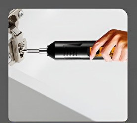 Electric screwdriver set, compact, portable, long-lasting, furniture for daily use