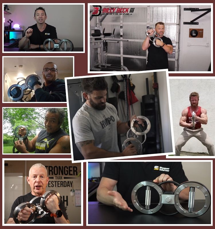 12 Lbs Hand and Forearm Trainer Spinning Burn Muscle Training 360 Degree Rotating Handle Resistance Upgrade Speed Arm Machines