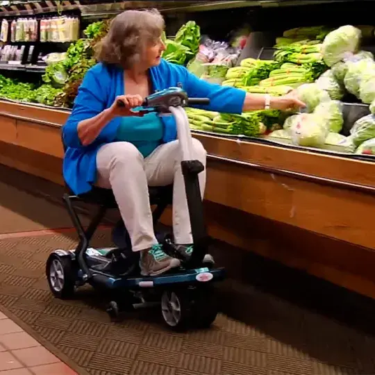 🚦 QVC-Last Day For Clearance✨EV Rider Easy Move Folding Travel Scooter