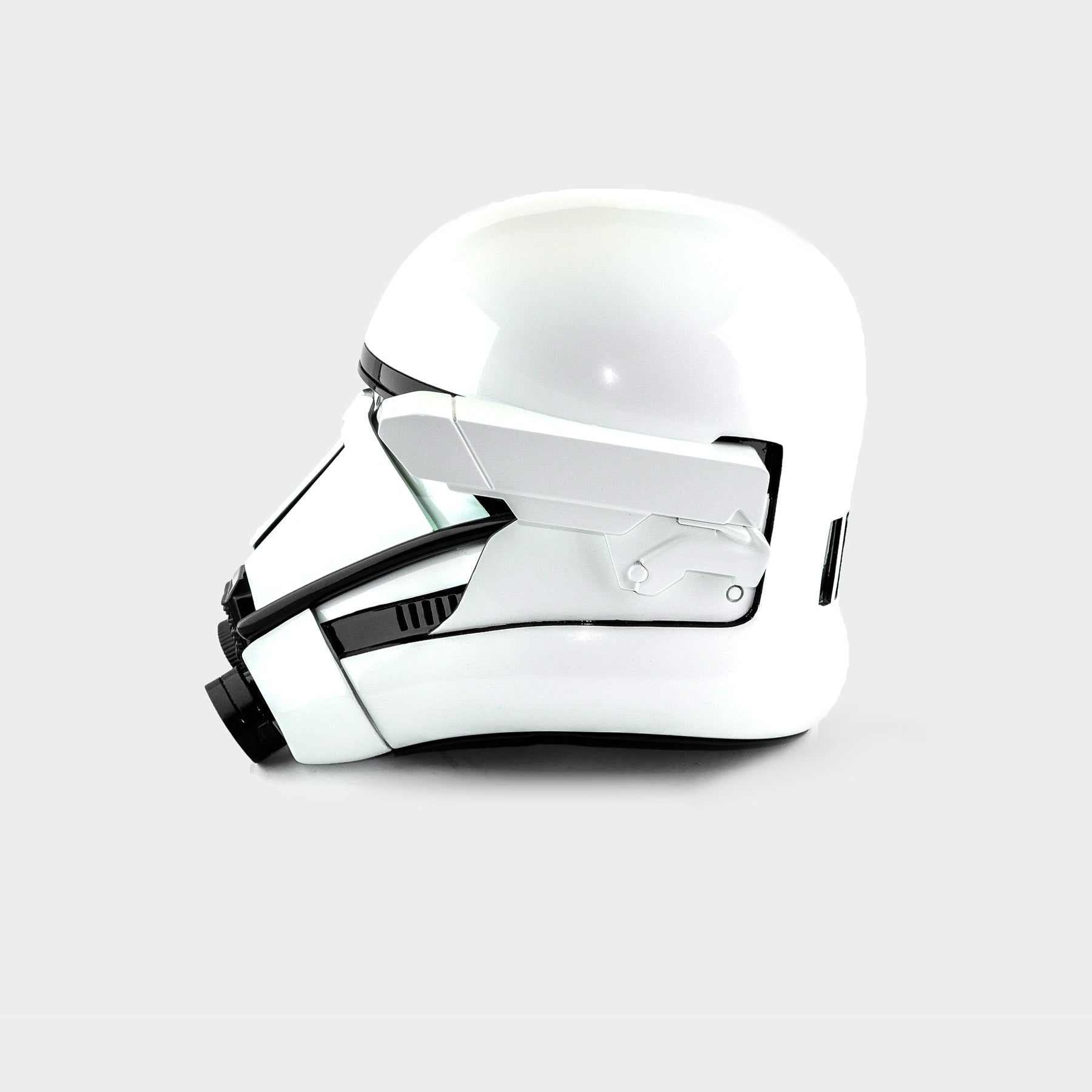 Death Trooper - Ghost Clean Helmet with LED