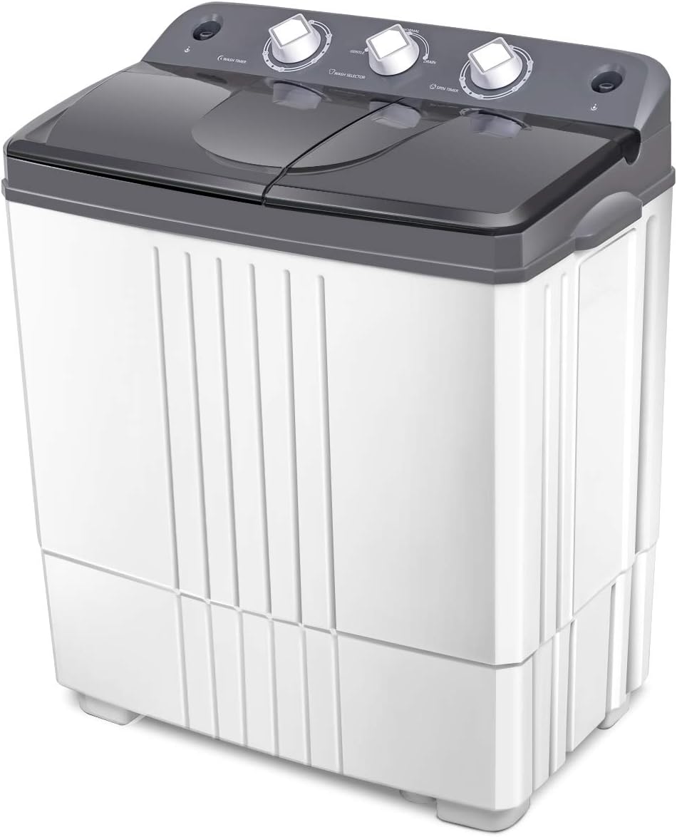 💥Super Deal💥Portable Washing Machine, 20lb Capacity Combo Compact