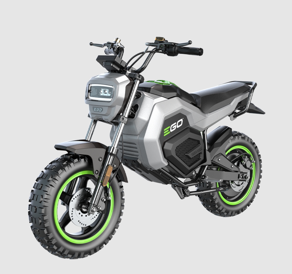🎉【Mid-year sale - 90% off】EGO POWER+ Battery Powered Electric Mini Bike, 28 MPH, Includes (2) 56V 7.5Ah Batteries and Charger - MB1005-2