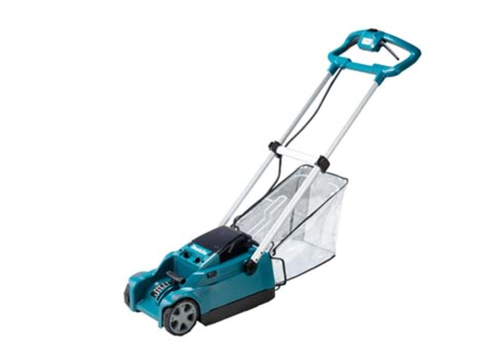 MAKITA DLM230 DC 18V Cordless Lawn Mower With Rapid Charger (DC18RC) + 1X18V – 6.0Ah Batteries (BL1860B) | Model: M-DLM230RG