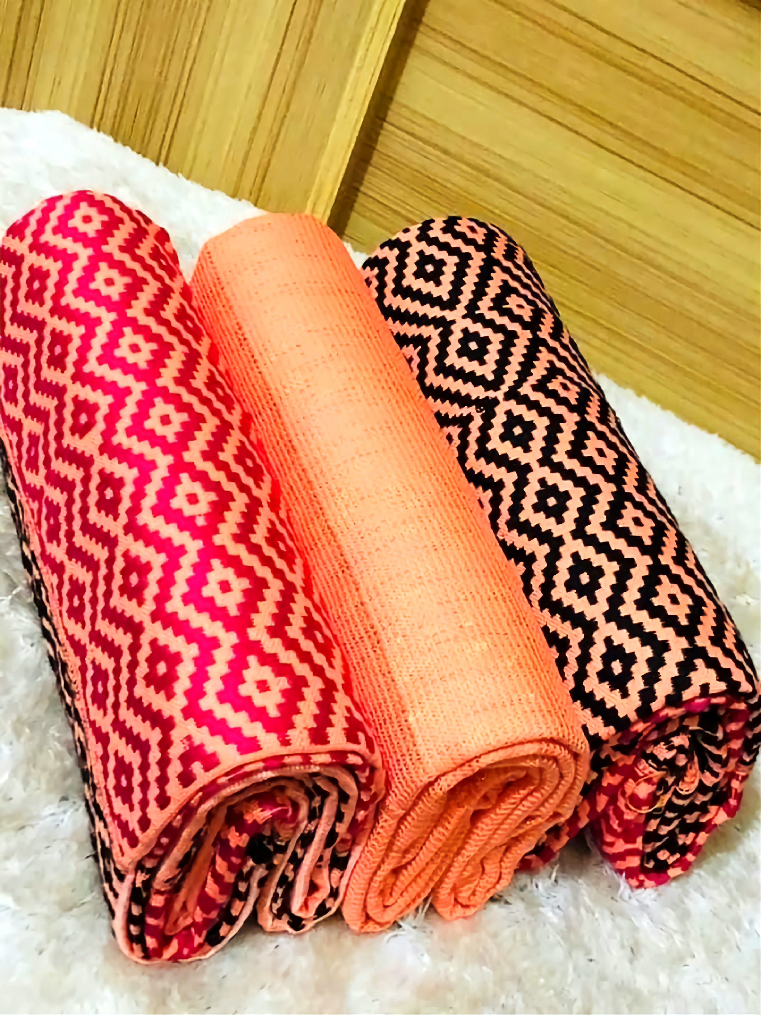 Ombre Authentic Hand Weaved Kente Cloth A410