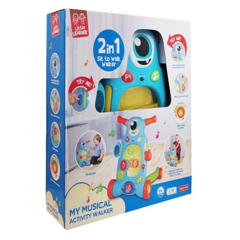 Hap-P-Kid Little Learner First Learning Monster Walker