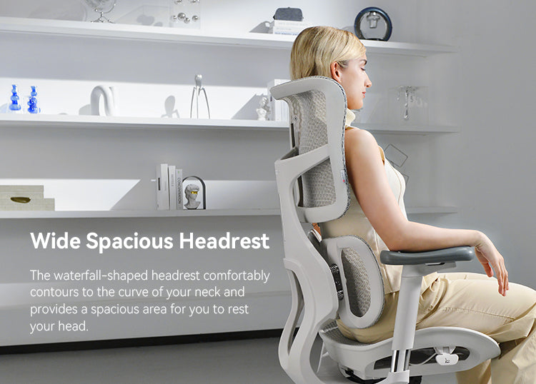 Sihoo Doro S100 Black Frame Black Mesh Ergonomic Office Chair with Legrest