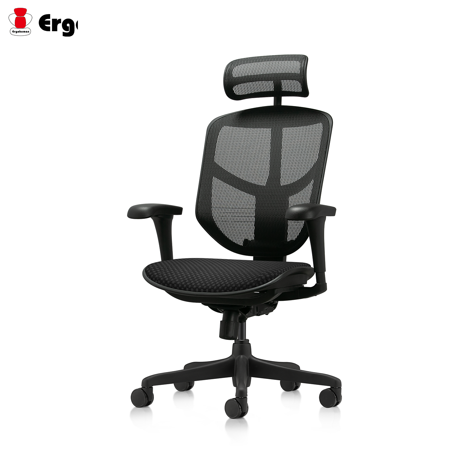 Ergohuman Enjoy Classic 2 High Back Ergonomic Fabric Chair (3 Years Limited Warranty)
