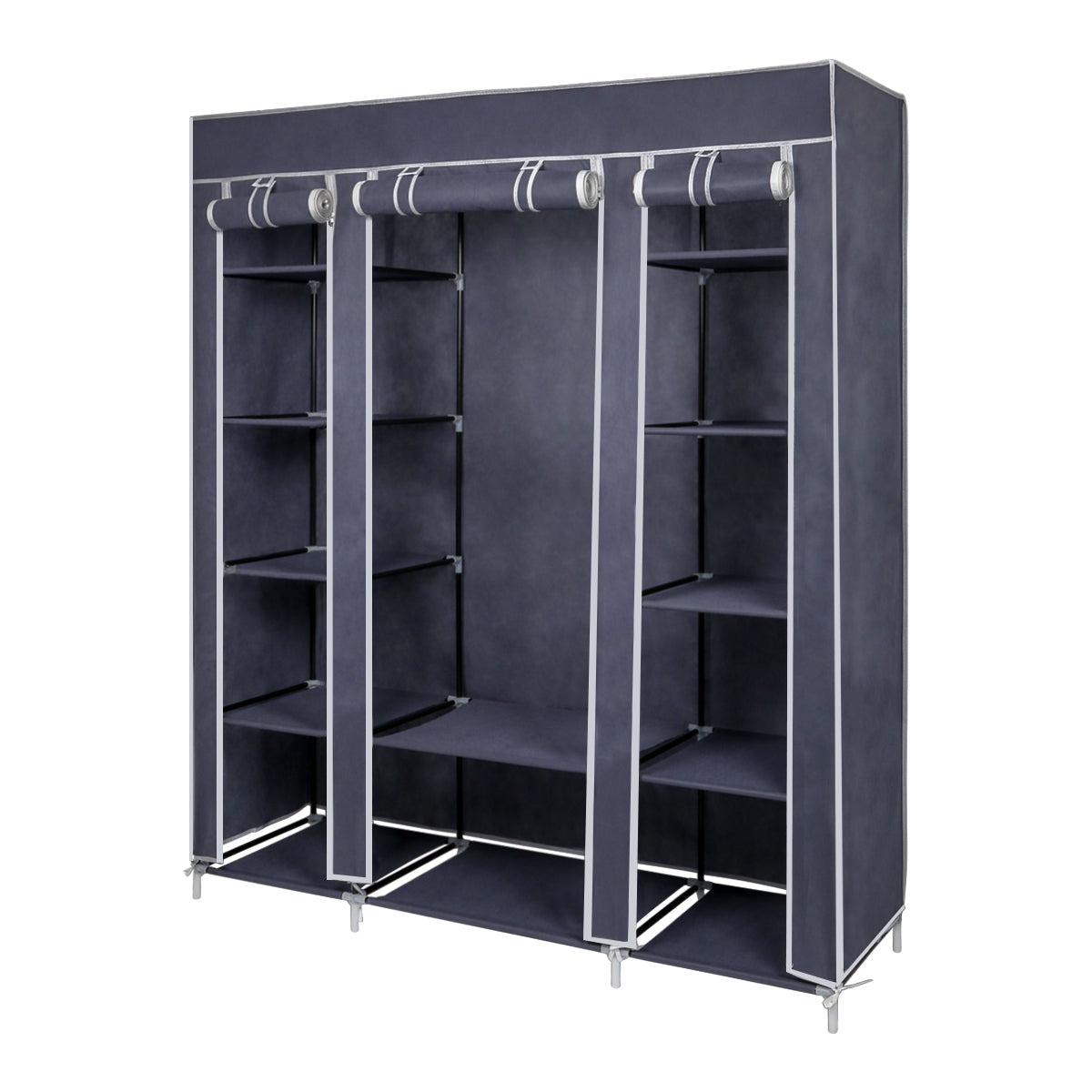 Non-woven Fabric Foldable Wardrobe, Frame Structure
