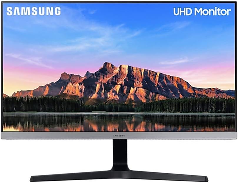 Samsung Lu28R550Uqexxs 28 Uhd 3-Side Bezel-Less Height Adjustable Ips Monitor