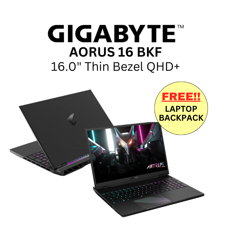 AORUS 16 BKF 16.0 QHD 2560x1600 240Hz/i7-13700H / RTX4060 / 1TB SSD 16GB