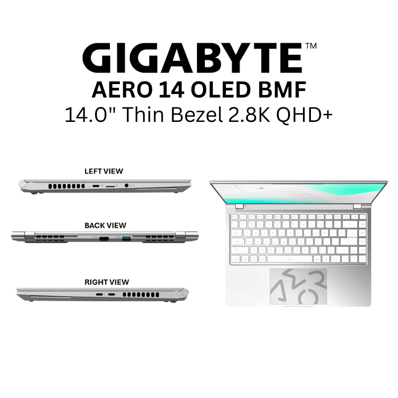 AERO 14 OLED BMF 14.0" 2.8K 2880√ó1800 OLED/RPL i7-13700H/RTX4050/16GB/1TB