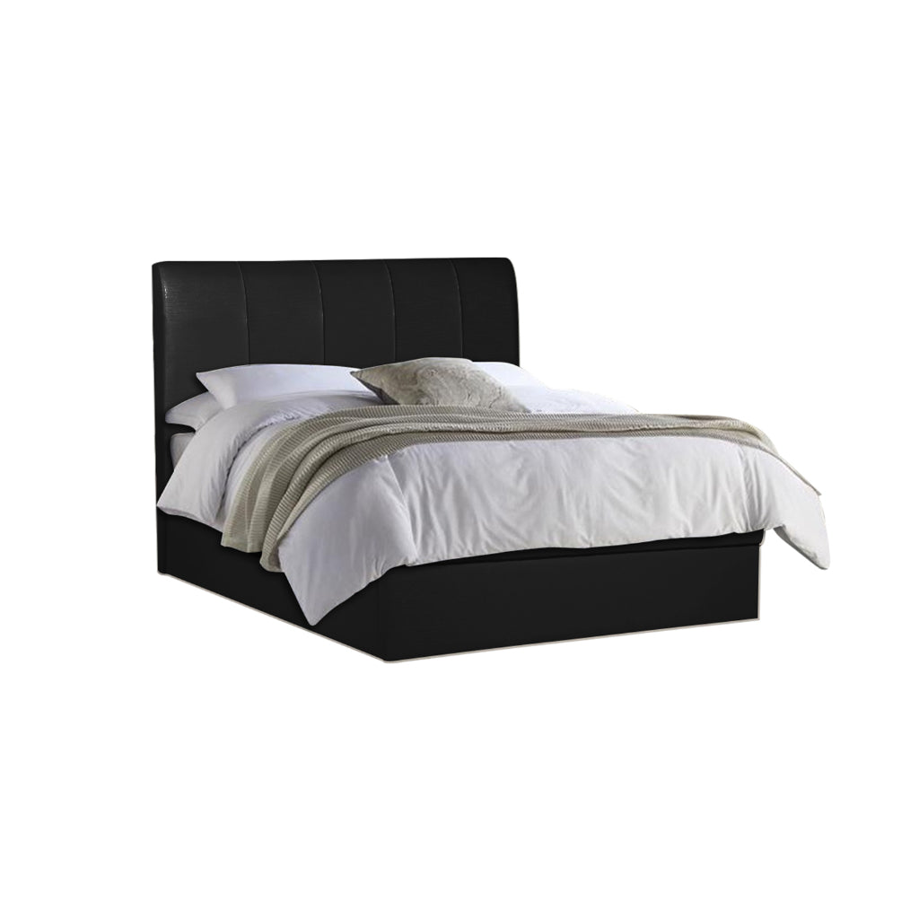 Sifra Storage Bed Frame Linen Fabric/Faux Leather in 4 Model Designs