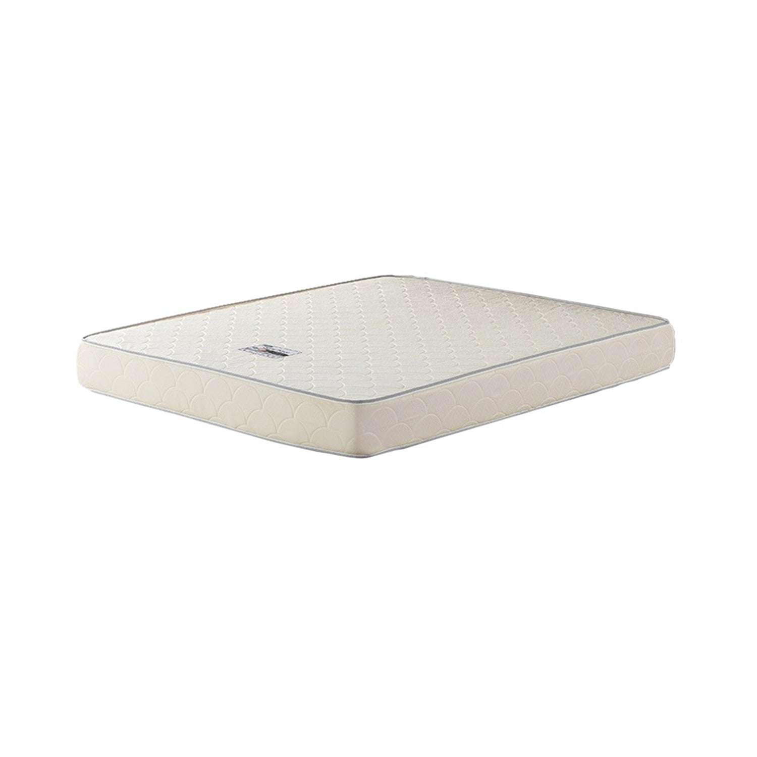 Naga Fabric Platform Divan + 8 Orthopedic Foam Mattress Dark Grey In Single, Super Single, Queen, And King Size