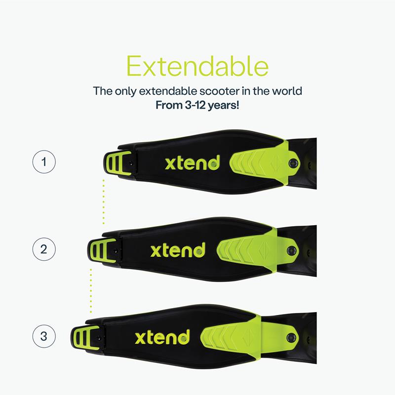 smarTrike Xtend Ride-on Scooter (Lime)