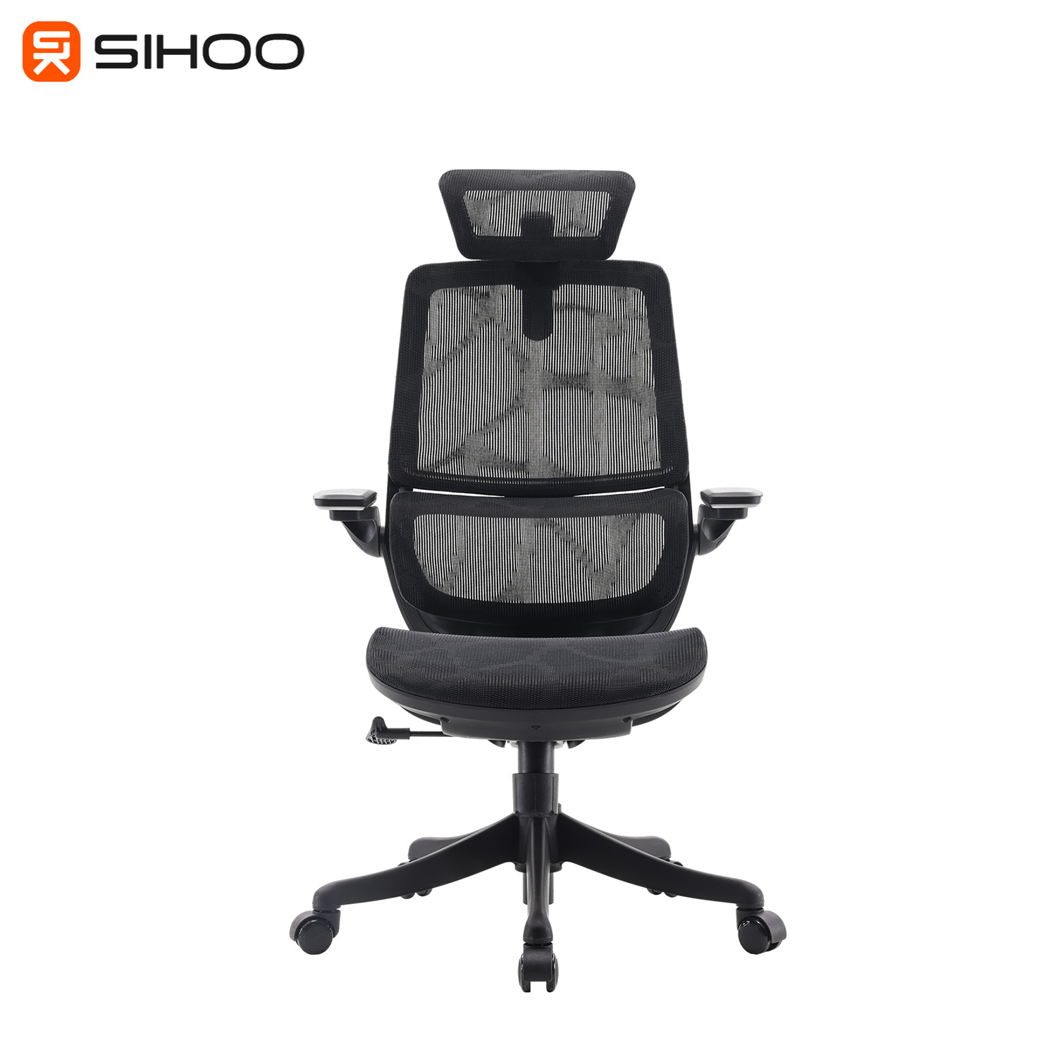 Sihoo M59AS Black Mesh Black Frame Ergonomic Office Chair