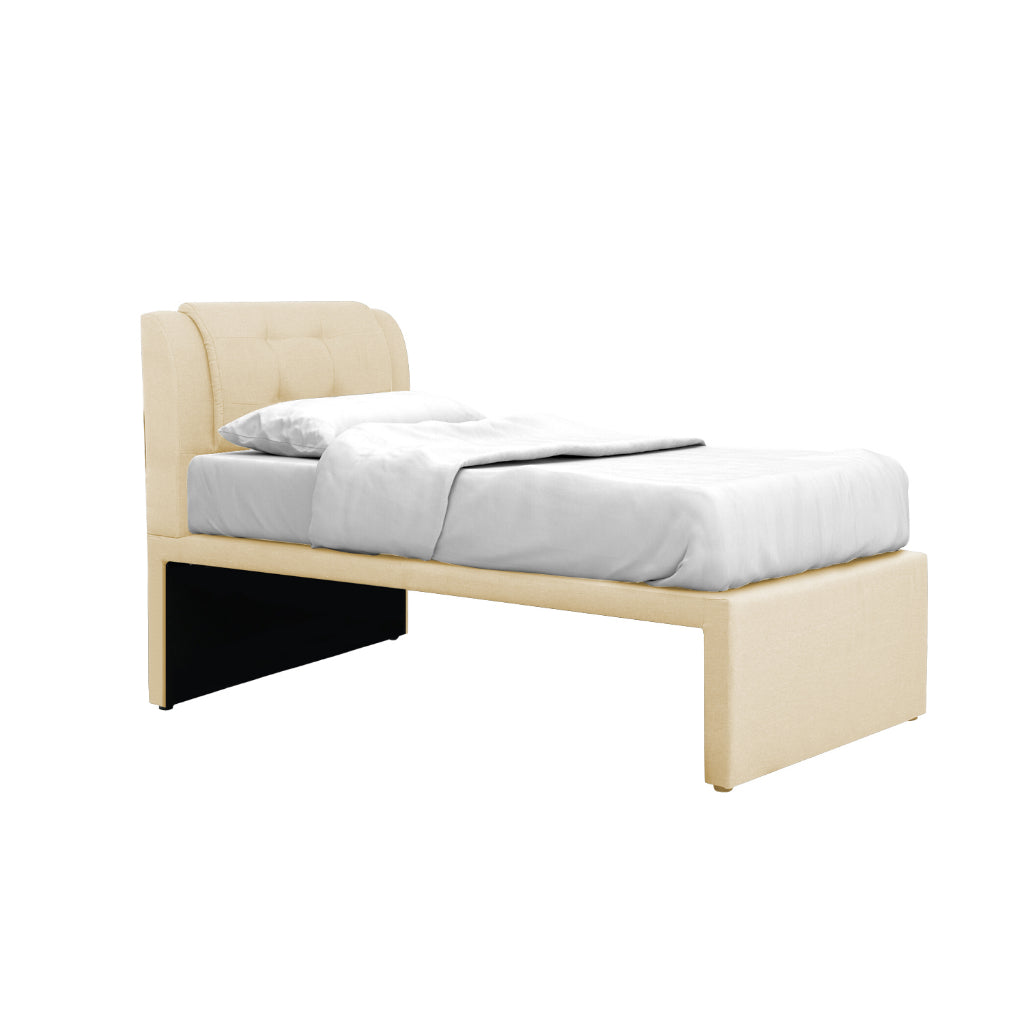 Neeka Single / Super Single/Queen Bed Frame w/ Mattress Option - 4 Available Colours