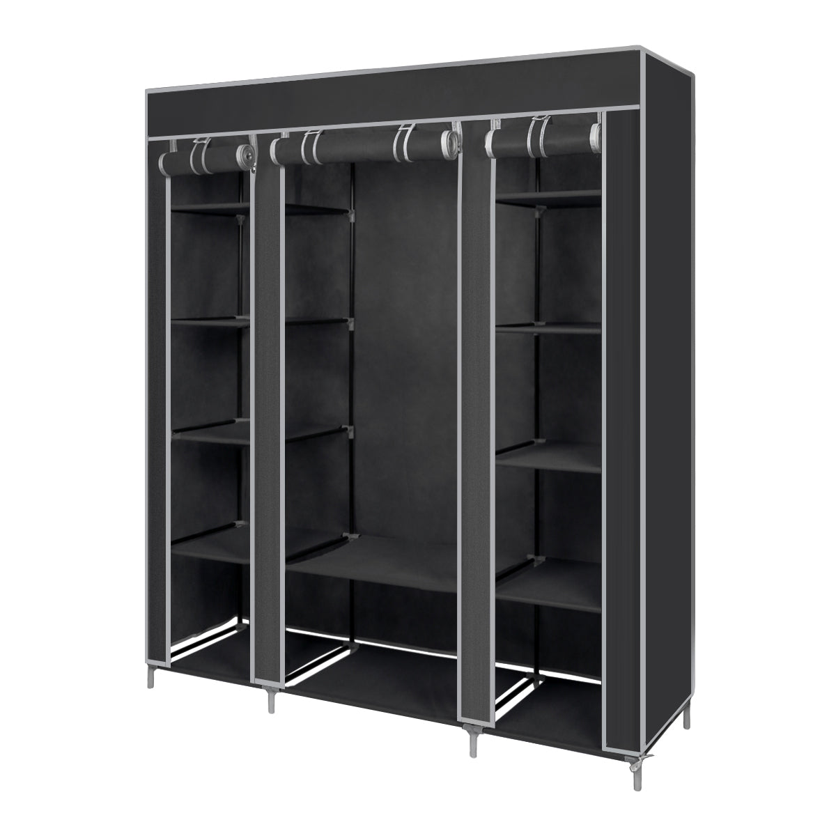 Non-woven Fabric Foldable Wardrobe, Frame Structure