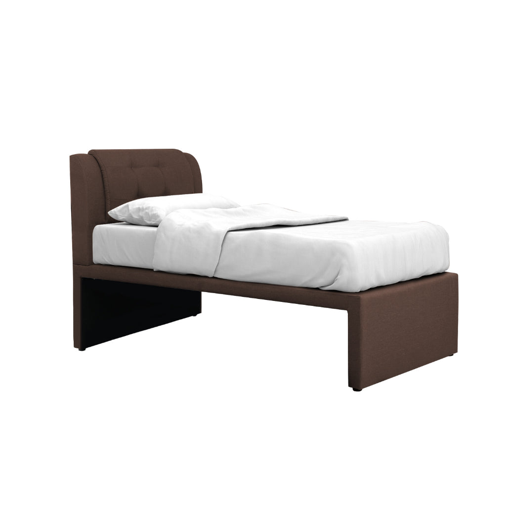 Neeka Single / Super Single/Queen Bed Frame w/ Mattress Option - 4 Available Colours