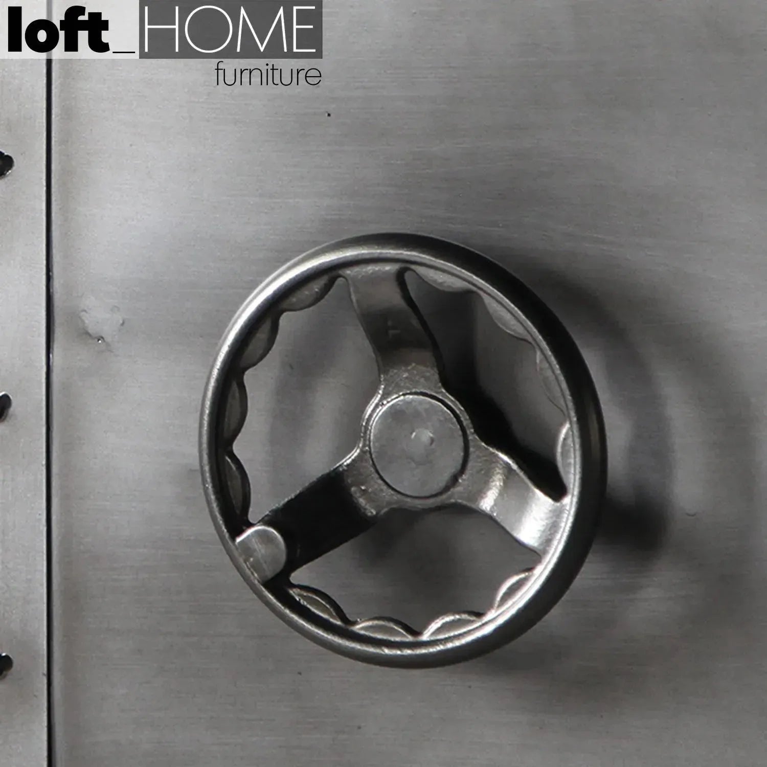 Industrial Metal Wardrobe HATCH WHEEL SINGLE