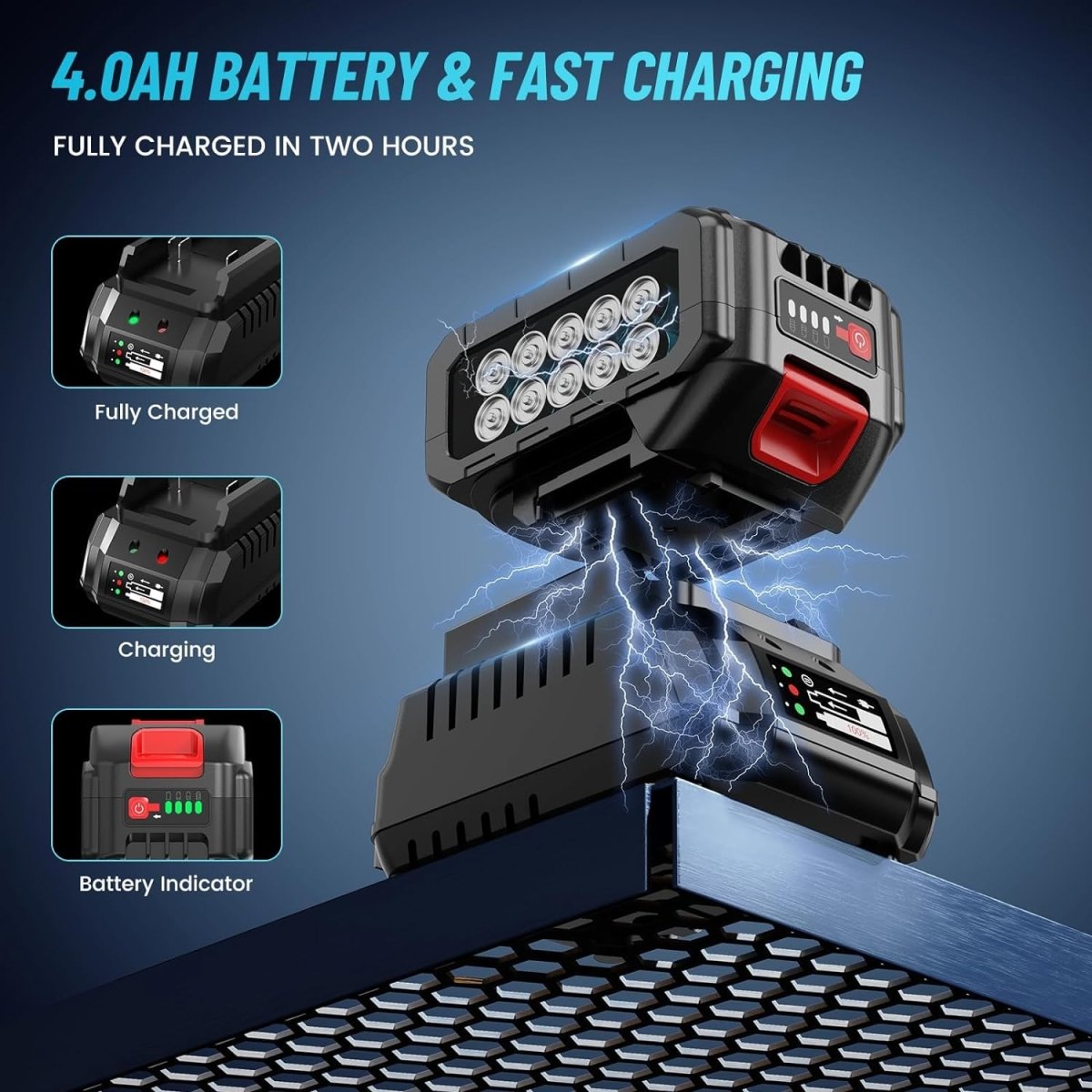 Seesii 4000mAh Li-ion Battery